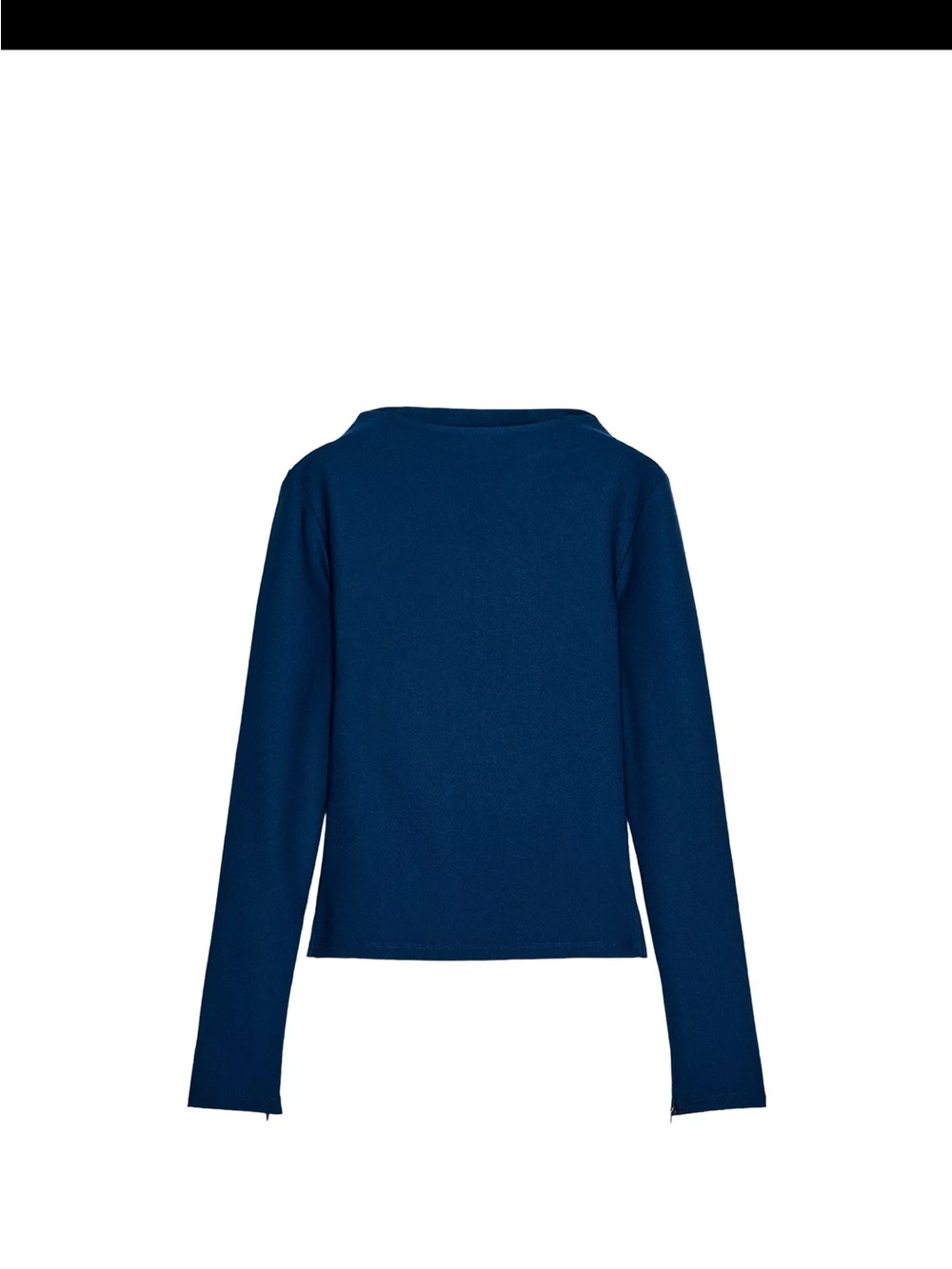 Zara Navy Blue Long Sleeve Tee